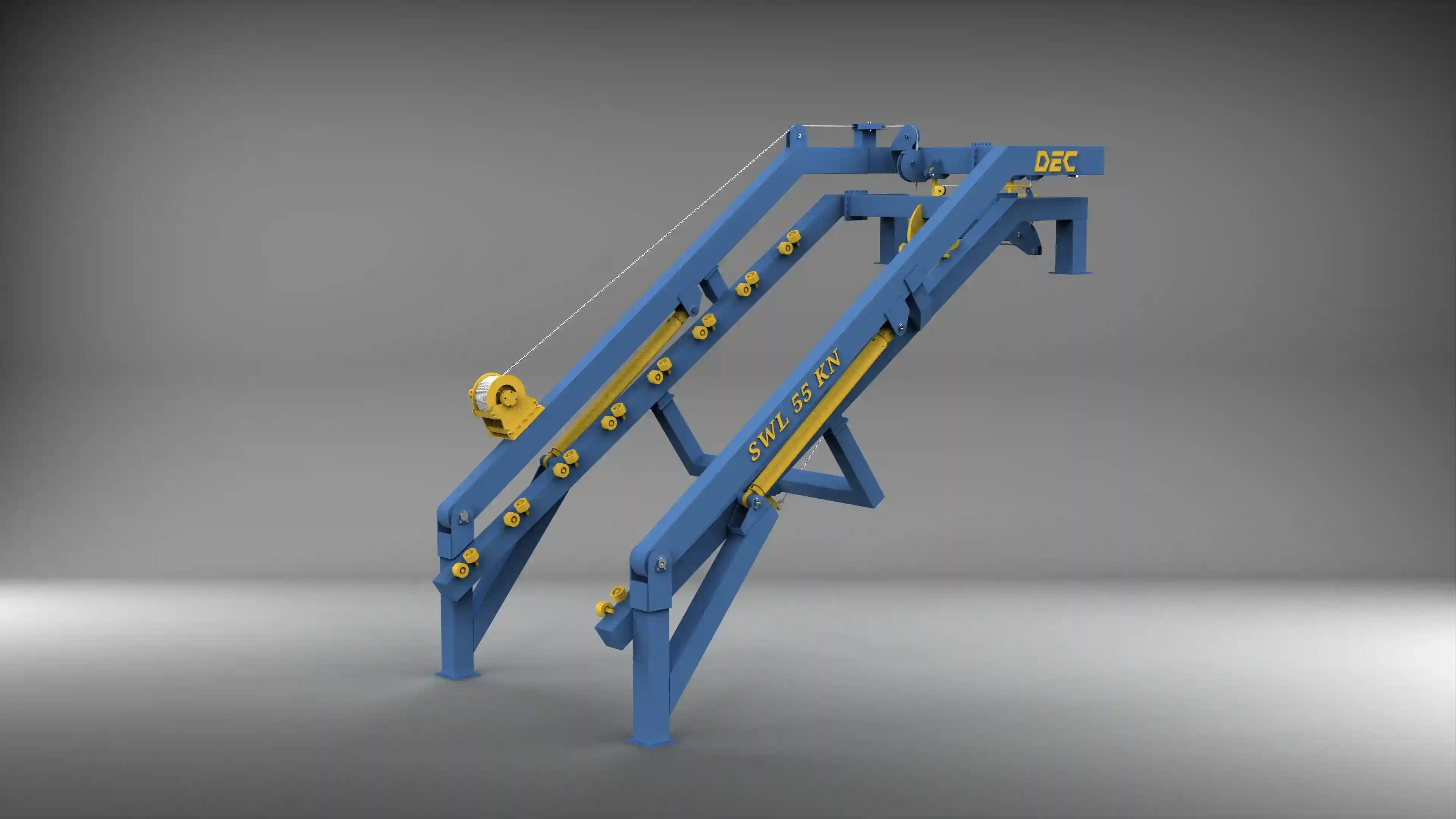 DEC FREEFALL DAVITS